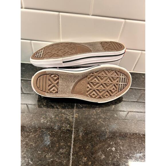 Converse All Star Girls Rainbow‎ Stripe Low Sneaker Shoes Running 669818F Gray 2 - Picture 9 of 10